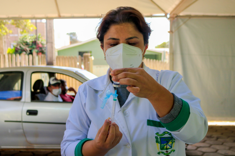 HOJE! Saúde realiza “última chamada” para vacinar pessoas com comorbidades em Tibagi contra a Covid-19
