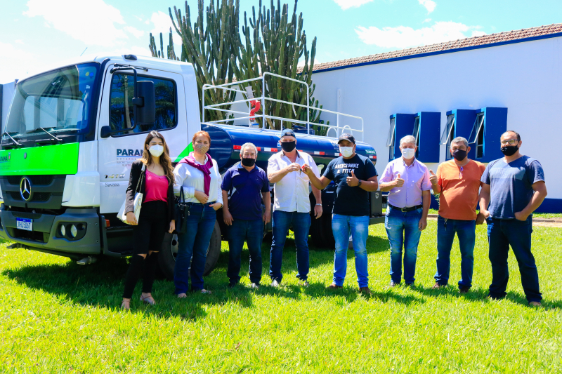 Prefeitura de Tibagi conquista caminhão-pipa para abastecimento de comunidades