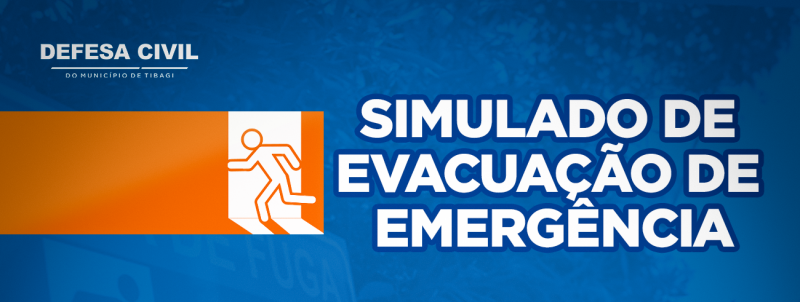 Simulado de evacuação será realizado em Tibagi na próxima sexta-feira