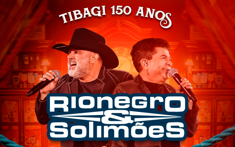 Tibagi realiza show com a dupla Rio Negro & Solimões