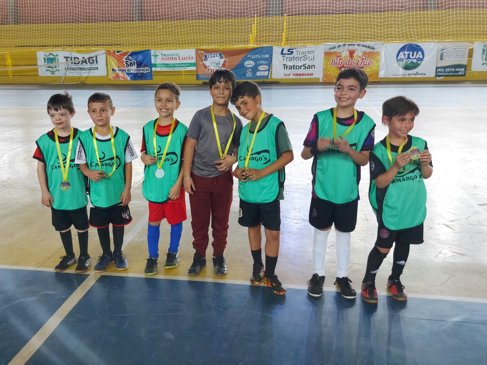 Primeiro campeão é definido no Festival de Futsal de Tibagi