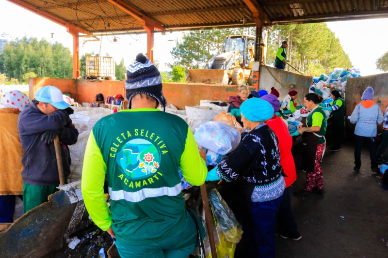 Associação de catadores de material reciclável de Tibagi abre seleção para novos associados