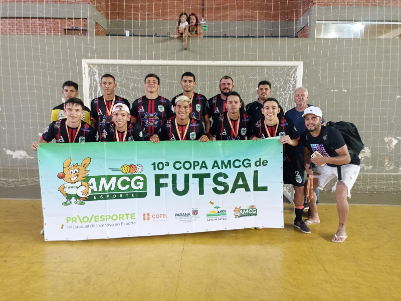Tibagi conquista o bronze na Copa AMCG de Futsal