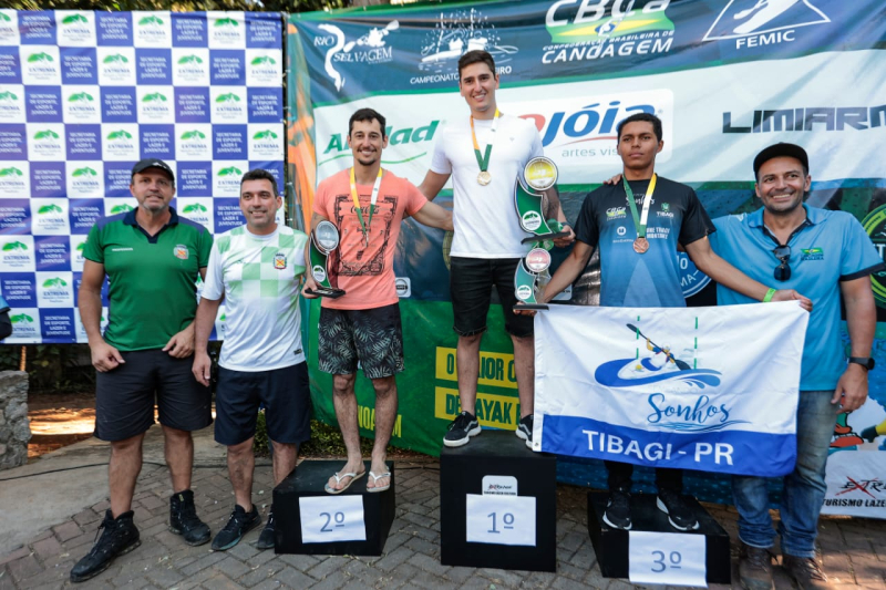 Canoagem de Tibagi possui 2 atletas entre os cinco melhores do Brasil em nova categoria olímpica
