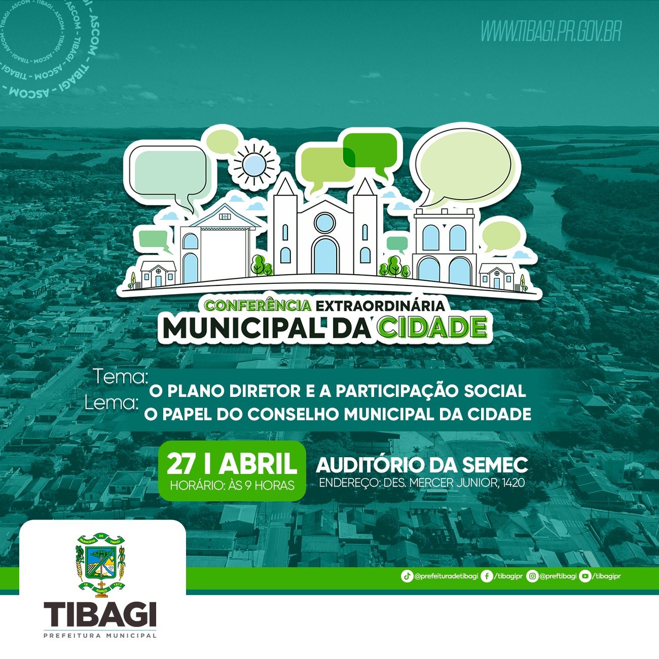 Tibagi realiza Conferência Municipal da Cidade