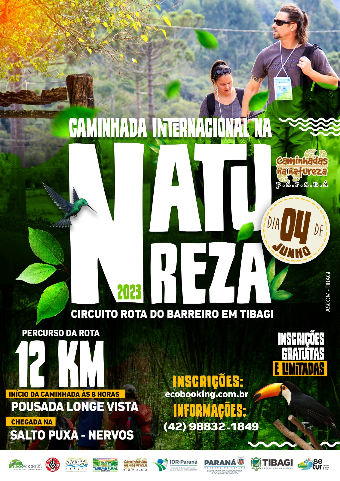 Caminhada na Natureza – Circuito Rio da Onça