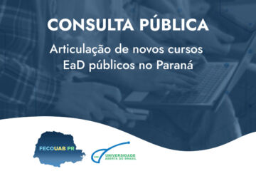 Consulta pública contribui para articulação de novos cursos EaD públicos no Paraná