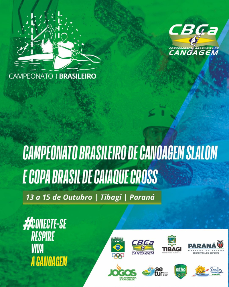 Tibagi sedia o Campeonato Brasileiro de Canoagem Slalom e a Copa do Brasil de Caiaque Cross