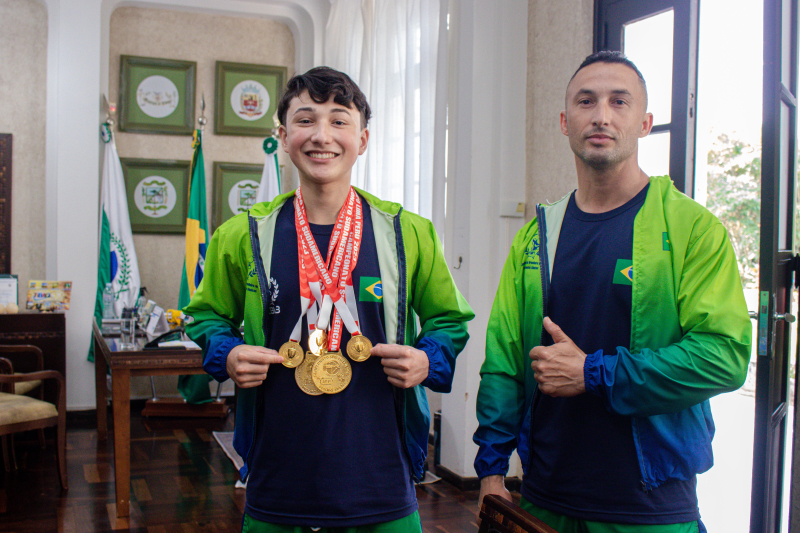 Atleta de Tibagi é campeão Sul-Americano de Powerlifting e Supino