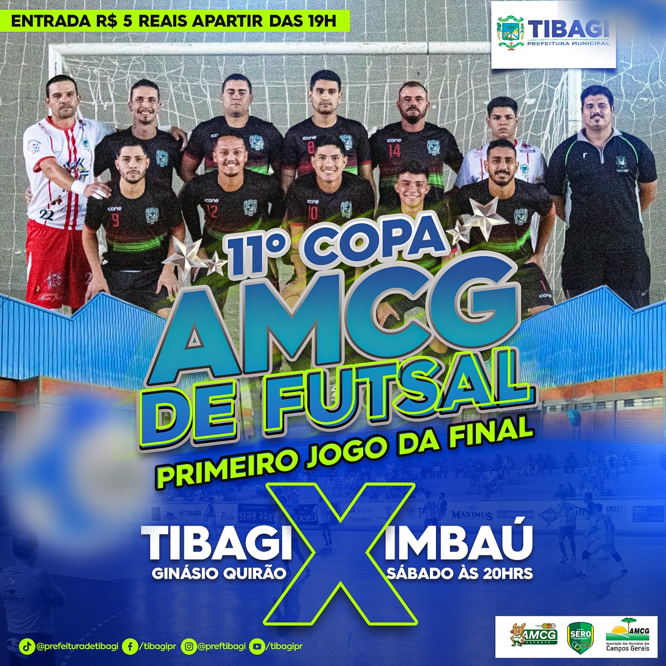 Tibagi disputa final da Copa AMCG de Futsal