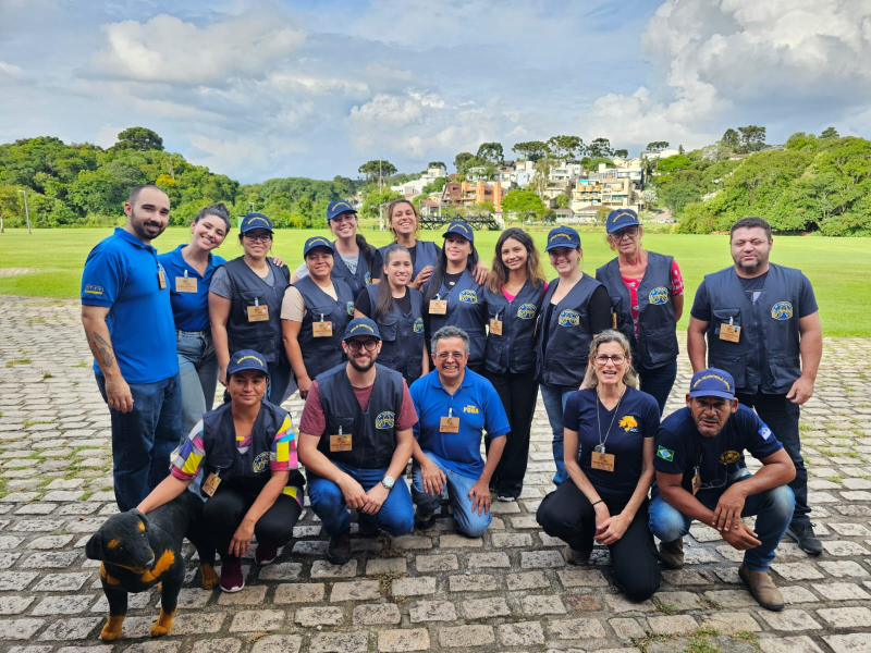 Servidores de Tibagi participam de curso de ‘Formação de Oficiais de Controle Animal’