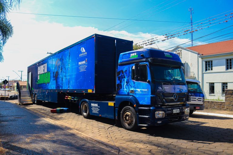 Carreta da Inovação leva atividades gratuitas a Tibagi de terça a sexta-feira