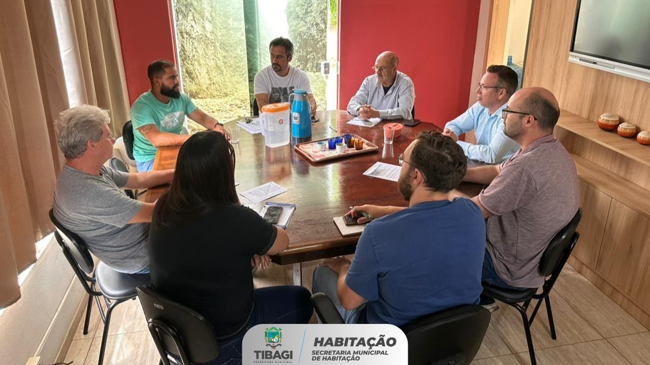 Imagem Notícia: Reunião com a Cohapar avança projetos habitacionais para Tibagi