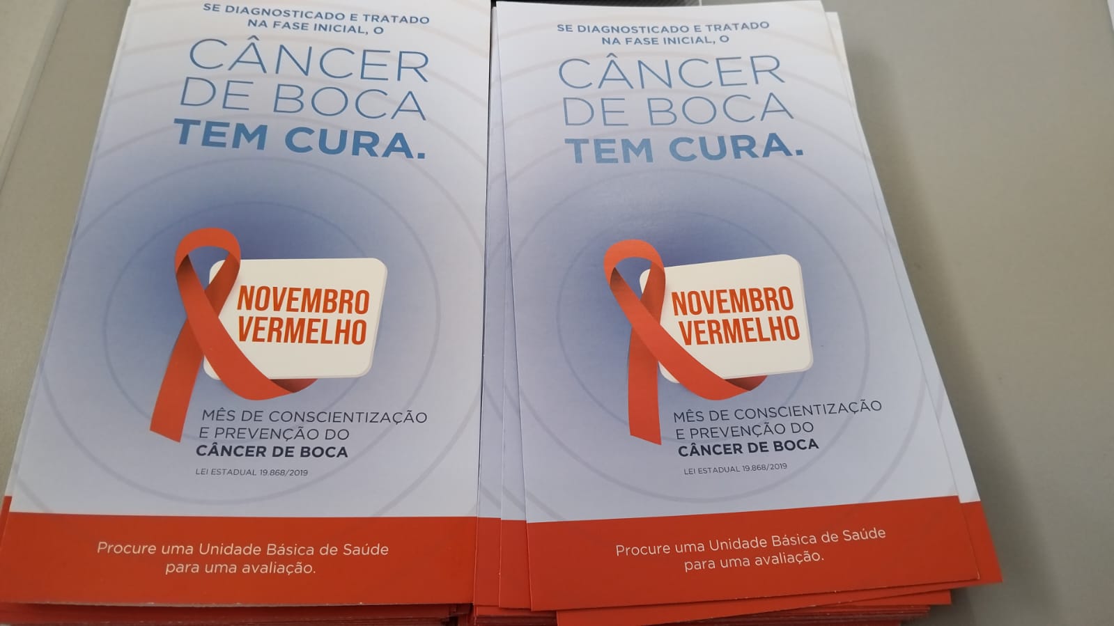 Imagem Notícia: Novembro Vermelho: Saúde de Tibagi reforça ações de prevenção ao câncer de boca