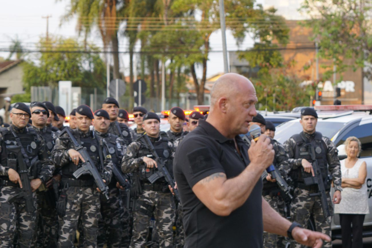 Missão Paraná promove integração entre forças de segurança e população em Tibagi
